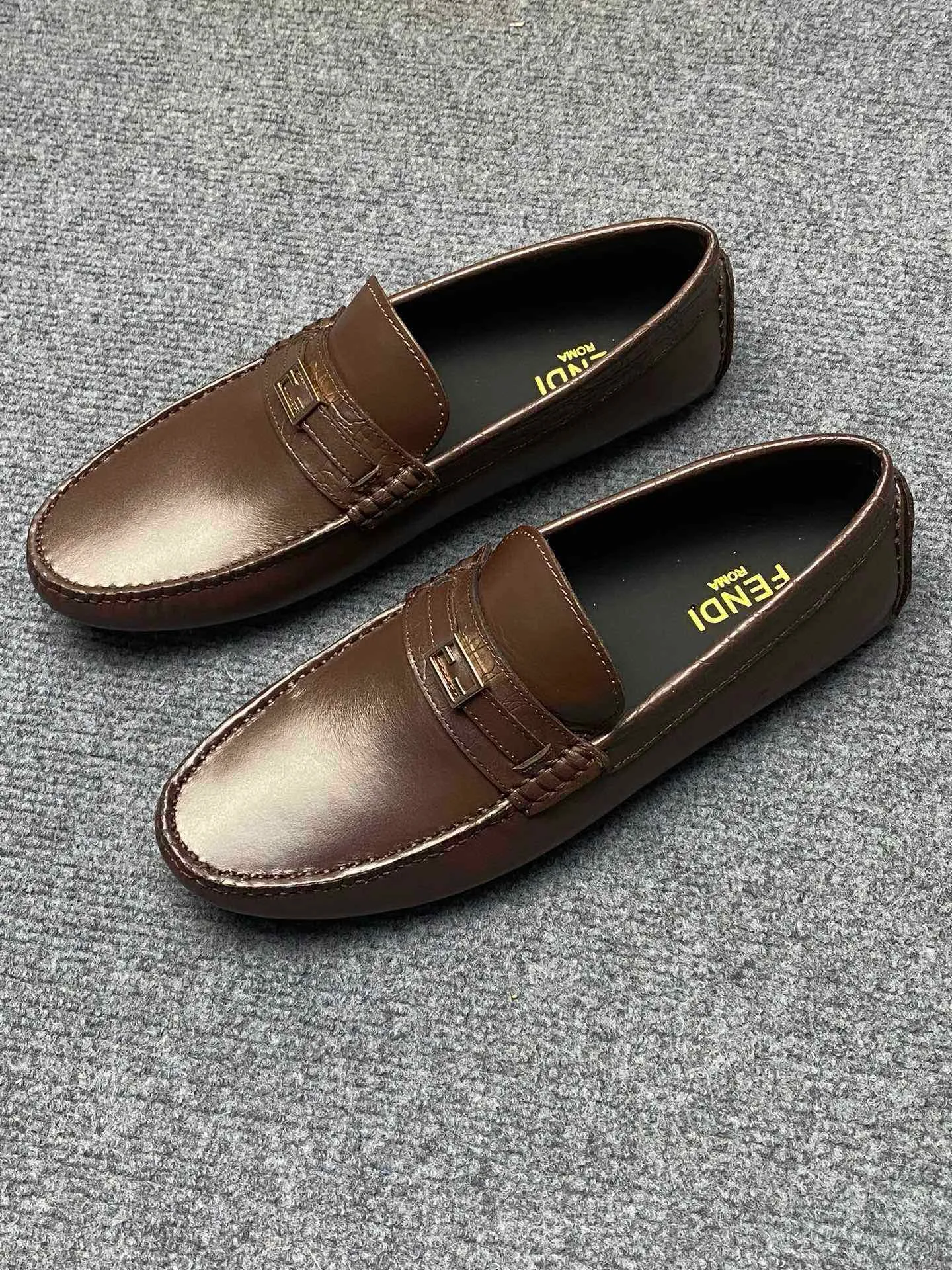 Men's Men's Shoes Men's Men's Shoes 💰700FENDI Fendi Men's Shoes are breathable and comfortable. Original development. Counters copy one to one. Imported cowhide. Niuri. 38 to 44. (can be ordered at 45.46. No returns or exchanges)